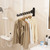 iMonse wall Mounted Clothes Drying Folding Hanger Rack for Laundry Room