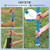 Portable Volleyball & Badminton Combo Net Set with 2 Nets (20ft and 32ft)