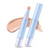 PIPL Dual Effect Concealer and Foundation Pen in 3 Shades, Blur Concealer Stick, Hydrating Under Eye Concealer Pen, Brightening Liquid Flawless Spot Coverage Blemish Corrector for All Skin