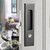 6.3" Privacy Pocket Door Lock Hardware, Sliding Barn Door Lock with Keys,Concealed Recessed Door Handle Door Lock Furniture Hardware Door Locks for Many Scenarios Bathroom, Barn,Bedroom (Black)