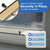 Ceoighe 50 Pack Window Screen Plunger Latches with Caps Black