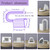 4 Set Door Hinge Guard for Baby's Fingers, Safe Finger Protector for Door Stay Open, Baby Proofing Catch Door Stopper, Anti-Pinch Door Locks Guard for Children Kids (White)