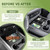 HGWEI Center Console Organizer for 2024-2026 Chevy Silverado 2500HD/3500HD