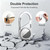 Keychain Holder for AirTag Gen 1/2 with Carabiner, 1 Pack Air Tags Case