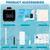 6-in-1 Digital Water Testing Kit, Digital Pool & Hot Tub Water Tester