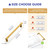 Ravinte Brushed Brass Kitchen Pulls Cabinet Handles 6-1/4 Inch 10 Pack