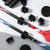 Lewtemi 6 Pcs Hockey Stick Wall Mount, Hockey Stick Holder, Black
