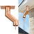 Rain Chain Gutter Adapter Gold Installation Suit for Downspout Outlet