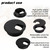 120 Pack Desk Grommet 2 Inch, Plastic Cable Grommet Hole Cover for Cables Organizer, Office PC Computer Desk Cord Management (Black)