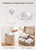 Brightown Lighted Travel Makeup Mirror,1X & 10X Magnification,3 Light Modes