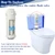 Toilet Flush Valves, THU224 2-Inch Dual Flush Valve Replacement with Mounting Nut for Two Piece Toilets Compatible with TOTO Aquia Toilet Tank ST412M