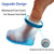 Tideshake Non‑Slip Waterproof Foot Cast Cover for Showering, Reusable Adult Foot Cast Protector, Cast Covers for Shower Foot & Ankle, Watertight Cast Bag for Surgery, Burns, Wounds & After Surgery Recovery