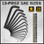 ELEAD Hex Key Allen Wrench Set: 41-Piece Hex and Torx Key Set with Torque Handle, Standard SAE(0.028"-3/8") & Metric(0.7mm-10mm) & Torx(T9-T50) in Storage Case, Heat Treated Chrome Vanadium Steel