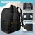WOLT Bowling Ball Bag,2 Ball Bowling Backpack with Protective Foam Padded