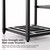Hongsane Metal Heavy Duty Plant Stand Indoor Outdoor,10 Tier Tall Plant Stands Holder,Large Wrought Iron Plant Shelves for Multi Pots,Black Tiered Flower Display Riser for Living Room,Patio,Balcony