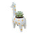 Cuteforyou Cute Giraffe-Shaped Ceramic Succulent Planter – Hand-Painted Animal Flower Pot for Indoor/Outdoor Plants, Small Potted Plant Container for Home Office Decor (7.6 Inch Tall)