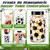 Blushtier 6 Sets Soccer Centerpieces for Table Soccer Mason Jars Vase with LED Light Sport Table Toppers Decor Sport Ball Gifts Party Favors for Men Coach Player Team Birthday Party Supplies