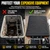 Bucket Truck Cover Fits 1 Man Vinyl Bucket 28" x 28" Edge to Edge, Heavy Duty 1200D Waterproof Aerial Bucket Cover, Tear Resistant Bucket Truck Accessories with Cam Buckle Strap, Black