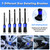 NIKCOSMK Windshield Cleaner Tool, Car Interior Detailing Cleaning Brush Kit