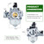 Dalom RUIXING OEM Carburetor Kit for Honda GX240 GX270 8HP 9HP