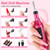 COSCELIA 58PCS Acrylic Nail Kit for Beginners with Everything Drill & Light