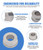 104-3667 114-1640 Front Wheel Bushing Bearing & Axle Kit | Compatible with Toro TimeCutter & Exmark Quest Zero Turn Mower Front Wheel Repair
