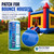 Cosdam Bounce House Patch Kit, 4.5" x 10' Heavy Duty TPU Inflatable Patch Repair Kit, Waterproof Repair Tape Roll for Inflatables, Bounce Houses, Water Slides, Air Mattress, Pool Liners (Clear)