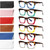 ZOECENT 6 Pack Reading Glasses for Women Blue Light Blocking Computer Square Readers with Spring Hinge (Mix Color-1, 2.75, x)