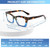ZOECENT 6 Pack Reading Glasses for Women Blue Light Blocking Computer Square Readers with Spring Hinge (Mix Color-1, 2.75, x)