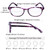 EYEGUARD Reading Glasses 4 Pack Quality Fashion colorful Readers for women