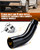 Toplamper 5 to 6 Inch Diesel Exhaust Elbow Tip, Clamp-On 5" ID Inlet for 5" OD Tailpipe, 6" Outlet, 23" Long, 135 Degree Black Steel Turndown Exhaust Pipes for Pickup Trucks