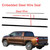 2Pcs Roof Drip Molding Weatherstrip Compatible with 2007-2021 Toyota Tundra CrewMax Cab Left & Right Side Roof Trim with Embedded Steel Wire Seals,Replace 75552-0C060 75551-0C060(Not Fit Double Cab)