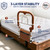 haiorjun Bed Rails for Seniors, Folding Adjustable Bed Assist Rail, 350 lbs