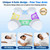 Eliteguard Side Sleeper Pillow with Arm Hole for Adults, White,7.1in Height