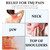rozonii TMJ Relief Products Jaw,TMJ Relief Dual Motor Massager,Features 3 Heat Mode and 10 Vibration Mode Ergonomic Massage Tool for Jaw Pain, Facial Relaxation and Neck Muscle Relief