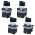 Antrader 4pcs ZB2-BE101 SPDT 2NO 4 Pin 3 Position Rotary Selector Switches