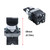 Antrader 4pcs ZB2-BE101 SPDT 2NO 4 Pin 3 Position Rotary Selector Switches