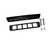 Raycharm 18" RV Exterior LED Awning Light Fixture, 40° Down Angle Flood Beam, 3000K Warm-White, 12V/24V DC, High Lumen Output Low Current Draw, Aluminum Housing Black Finish, 1-Pack