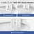 LUXE Bidet NEO 185 - Bidet Attachment for Toilet Seat, Blue