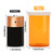 Empty Plastic Pill Bottles with Easy Open Snap Caps (Not Child Resistant), Prescription Medication Vials, Clear Containers, PillCases Dispenser Organizers (20 Dram, 12pcs)