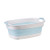 17 Gallon Extra Large Collapsible Laundry Basin, Jumbo 65L Soaking Tub for Bed Sheets & Bulky Clothes, Heavy-Duty Foldable Water Reservoir & Storage Bin, Space-Saving XL Utility Tub