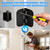50 Pack Plastic Door Hinge Shims 3.5 Inch, 0.060" Thick, Trimmable Hinge Spacers for Interior Door Alignment, Easy Gap Filler to Fix Air Leaks, Sticking or Misaligned Doors