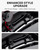 Amazicha 4 Point Docking Hardware Kits Quick Release Sissy Bar Luggage Rack Motorcycle Fit for Harley Touring Electra Glide Street Glide Road Glide Road King 2009-2024 (Black)