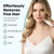 Rechargeable Eyebrow and Facial Hair Remover for Women - 2 in 1 Razor with Built-in LED Light for Painless Hair Removal