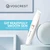 Rechargeable Eyebrow and Facial Hair Remover for Women - 2 in 1 Razor with Built-in LED Light for Painless Hair Removal