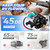 [Upgraded Version] 12V DC RV Fresh Water Pump, 7GPM 70PSI, Five Chamber Self-Priming Diaphragm Pump with Heavy Duty Pressure Switch & Strainer for RV, Marine, Yacht, Caravan, Camper (12V-7GPM-70PSI)