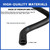 Motorcycle Oil Drain Line Oil Cooler Hose Line Fit for Harley Sportster XL 883 X48 1200 72V Black (2004-2013)