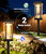 Solar Pathway Lights Outdoor, 12 Pack Upgraded Solar Garden Lights Solar Powered, Solar Lights Outdoor Waterproof IP65, 15 Hours Outdoor Solar Lights for Yard Patio Landscape Walkway Driveway Decor
