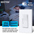 BESTTEN 6PK Slim Dimmer Light Switch, Single Pole or 3 Way Dimmable Switch