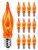 12PK Flickering Flame Light bulbs, Halloween Light Bulbs for Chandeliers